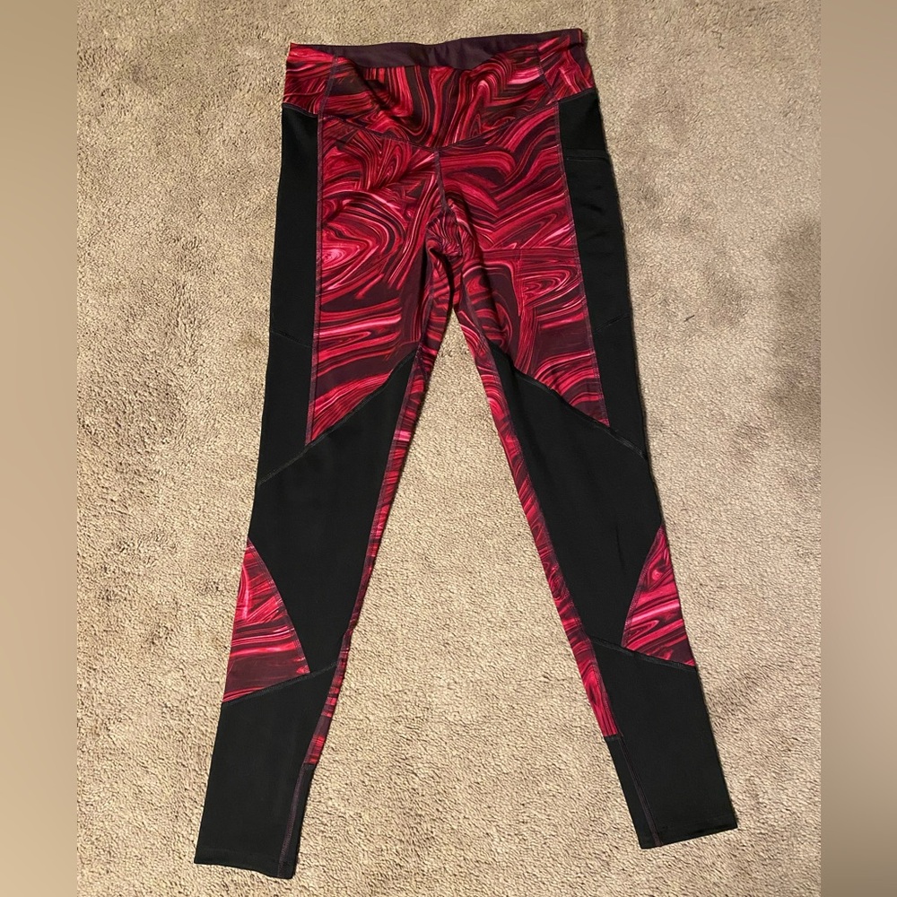 Calvin Klein Stretch Pink Leggings  Size Medium